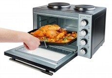Bestron AOV31CP mini sütő Konyhai termékek - Sütő-főzőlap, tűzhely (szabadonálló) - Mini sütő / mini grill / mini konyha - 361080