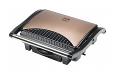 Bestron ASW113CO FunCooking Panini grill sütő - réz Konyhai termékek - Konyhai kisgép (sütés / főzés / hűtés / ételkészítés) - Kontakt grill sütő / sütőlap - 351712