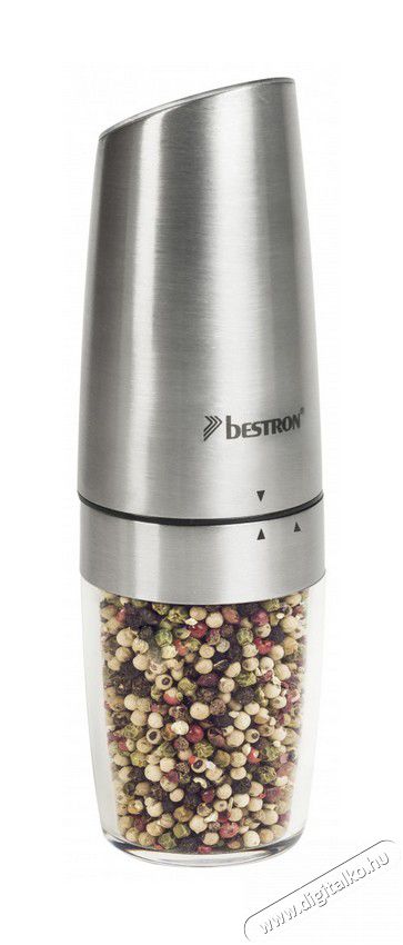 Bestron APS300CH elektromos só és borsörlő - inox Konyhai termékek - Konyhai eszköz - Só és bors örlő - 351707