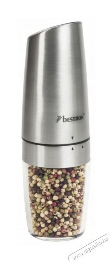 Bestron APS300CH elektromos só és borsörlő - inox Konyhai termékek - Konyhai eszköz - Só és bors örlő - 351707