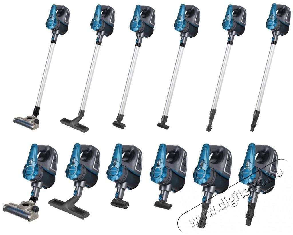 Bestron AVC850A Practico Plus Go 2in1 kézi porszívó Háztartás / Otthon / Kültér - Porszívó / takarítógép - Kézi / álló porszívó - 337715