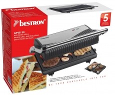 Bestron APG150 grillsütő Konyhai termékek - Konyhai kisgép (sütés / főzés / hűtés / ételkészítés) - Kontakt grill sütő / sütőlap - 332174