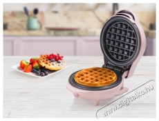 Bestron AMW500P mini gofrisütő Konyhai termékek - Konyhai kisgép (sütés / főzés / hűtés / ételkészítés) - Melegszendvics / gofri sütő - 372340