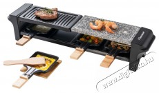 Bestron ARG200BW raclette grill Konyhai termékek - Konyhai kisgép (sütés / főzés / hűtés / ételkészítés) - Kontakt grill sütő / sütőlap - 372349
