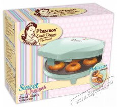 Bestron ADM218SDM fánk sütő Konyhai termékek - Konyhai kisgép (sütés / főzés / hűtés / ételkészítés) - Melegszendvics / gofri sütő - 372361