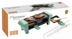 Bestron AGR102G raclette grill Konyhai termékek - Konyhai kisgép (sütés / főzés / hűtés / ételkészítés) - Kontakt grill sütő / sütőlap - 372345