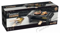 Bestron ARG150BW raclette grill Konyhai termékek - Konyhai kisgép (sütés / főzés / hűtés / ételkészítés) - Kontakt grill sütő / sütőlap - 372348