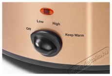 Bestron ASC451CO elektromos lassú főzőedény Konyhai termékek - Konyhai kisgép (sütés / főzés / hűtés / ételkészítés) - Légkeveréses főzőgép / elektromos kukta / multifunkciós sütő - 372351
