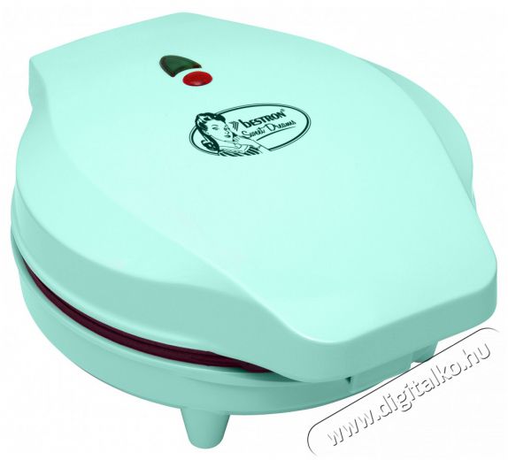 Bestron ASW217M gofrisütő - zöld Konyhai termékek - Konyhai kisgép (sütés / főzés / hűtés / ételkészítés) - Melegszendvics / gofri sütő - 372357