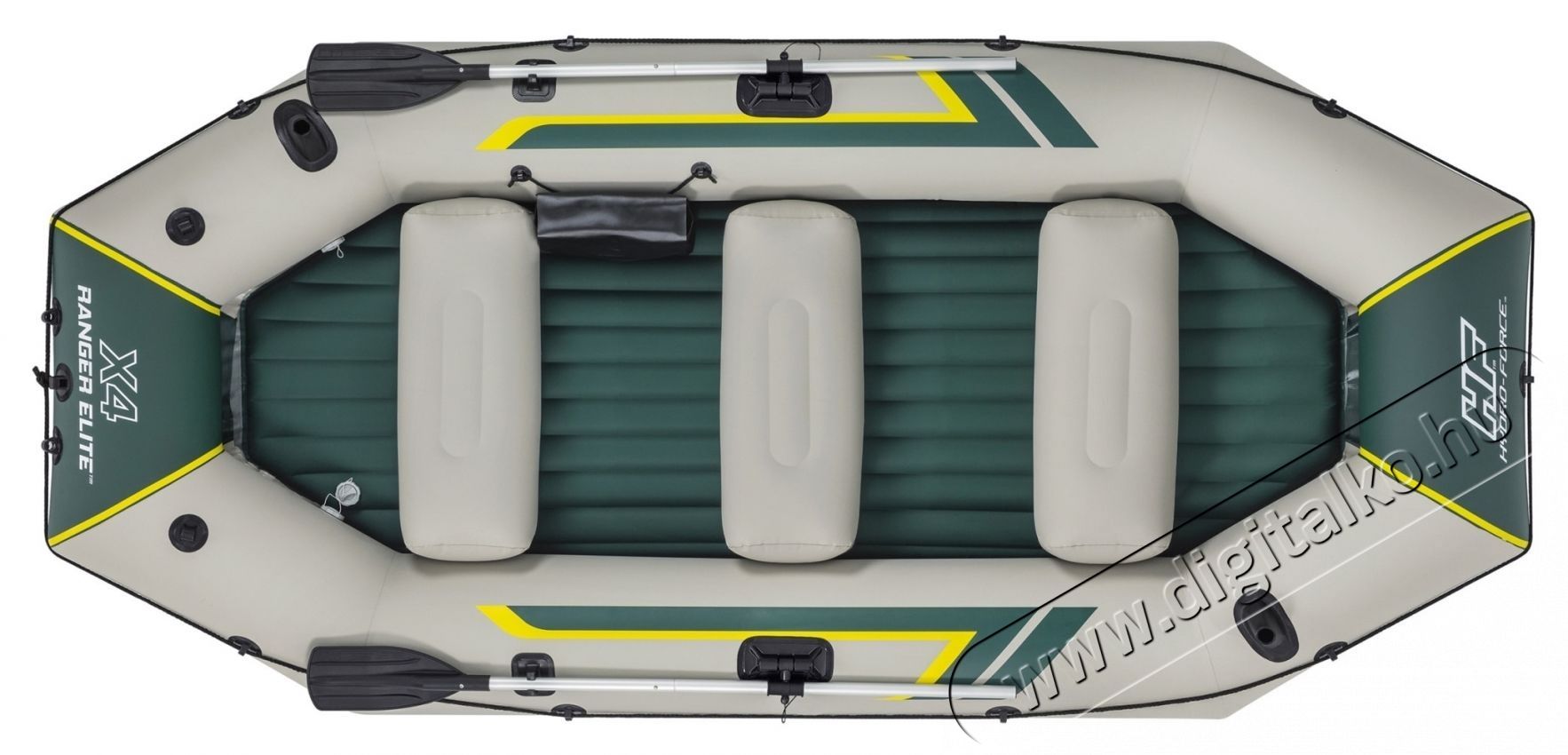 Bestway Hydro-Force Ranger Elite X4 felf&uacute;jhat&oacute; cs&oacute;nak k&eacute;szlet, 320x148x47 cm, 1 p&aacute;r evező, 1 k&eacute;zi pumpa, sz&aacute;ll&iacute;t&oacute;t&aacute;ska, jav&iacute;t&oacute;k&eacute;szlet H&aacute;ztart&aacute;s / Otthon / K&uuml;lt&eacute;r - J&aacute;t&eacute;k / Sport - V&iacute;zi j&aacute;t&eacute;k - 533026