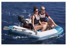 Bestway Caspian Elite felf&uacute;jhat&oacute; cs&oacute;nak, 2.30m x 1.30m x 33cm, 2 evező 135cm, k&eacute;zi pumpa H&aacute;ztart&aacute;s / Otthon / K&uuml;lt&eacute;r - J&aacute;t&eacute;k / Sport - V&iacute;zi j&aacute;t&eacute;k - 533016