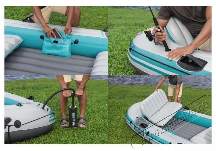 Bestway Hydro-Force Adventure Elite X4 felf&uacute;jhat&oacute; cs&oacute;nak k&eacute;szlet, maxim&aacute;lis s&uacute;ly H&aacute;ztart&aacute;s / Otthon / K&uuml;lt&eacute;r - J&aacute;t&eacute;k / Sport - V&iacute;zi j&aacute;t&eacute;k - 533024