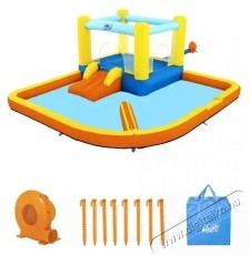 Bestway felf&uacute;jhat&oacute; j&aacute;t&eacute;kk&ouml;zpont, H2OGO! Beach Bounce v&iacute;zi park, 3,65 m x 3,40 m x 1,52 m H&aacute;ztart&aacute;s / Otthon / K&uuml;lt&eacute;r - J&aacute;t&eacute;k / Sport - Szabadt&eacute;ri j&aacute;t&eacute;k - 534903