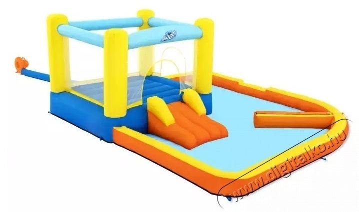 Bestway felf&uacute;jhat&oacute; j&aacute;t&eacute;kk&ouml;zpont, H2OGO! Beach Bounce v&iacute;zi park, 3,65 m x 3,40 m x 1,52 m H&aacute;ztart&aacute;s / Otthon / K&uuml;lt&eacute;r - J&aacute;t&eacute;k / Sport - Szabadt&eacute;ri j&aacute;t&eacute;k - 534903