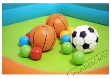 Bestway felf&uacute;jhat&oacute; j&aacute;tsz&oacute;t&eacute;r, Kick N Swish 3 az 1-ben labdamedence, 120x107x84 cm H&aacute;ztart&aacute;s / Otthon / K&uuml;lt&eacute;r - J&aacute;t&eacute;k / Sport - V&iacute;zi j&aacute;t&eacute;k - 534893