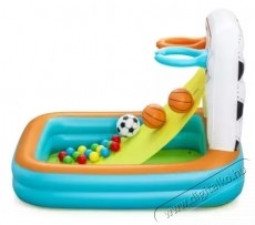 Bestway felf&uacute;jhat&oacute; j&aacute;tsz&oacute;t&eacute;r, Kick N Swish 3 az 1-ben labdamedence, 120x107x84 cm H&aacute;ztart&aacute;s / Otthon / K&uuml;lt&eacute;r - J&aacute;t&eacute;k / Sport - V&iacute;zi j&aacute;t&eacute;k - 534893