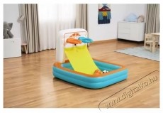 Bestway felf&uacute;jhat&oacute; j&aacute;tsz&oacute;t&eacute;r, Kick N Swish 3 az 1-ben labdamedence, 120x107x84 cm H&aacute;ztart&aacute;s / Otthon / K&uuml;lt&eacute;r - J&aacute;t&eacute;k / Sport - V&iacute;zi j&aacute;t&eacute;k - 534893