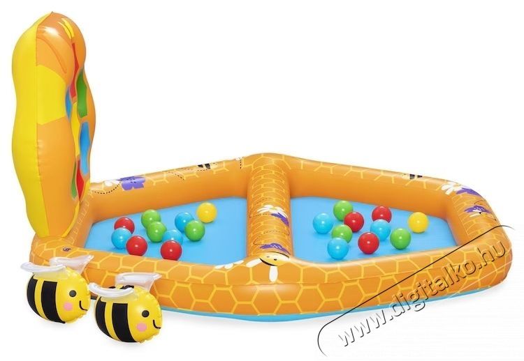 Bestway felf&uacute;jhat&oacute; j&aacute;tsz&oacute;t&eacute;r, Lil Beehive, 20 goly&oacute;val, 127x119x61 cm H&aacute;ztart&aacute;s / Otthon / K&uuml;lt&eacute;r - J&aacute;t&eacute;k / Sport - V&iacute;zi j&aacute;t&eacute;k - 534889