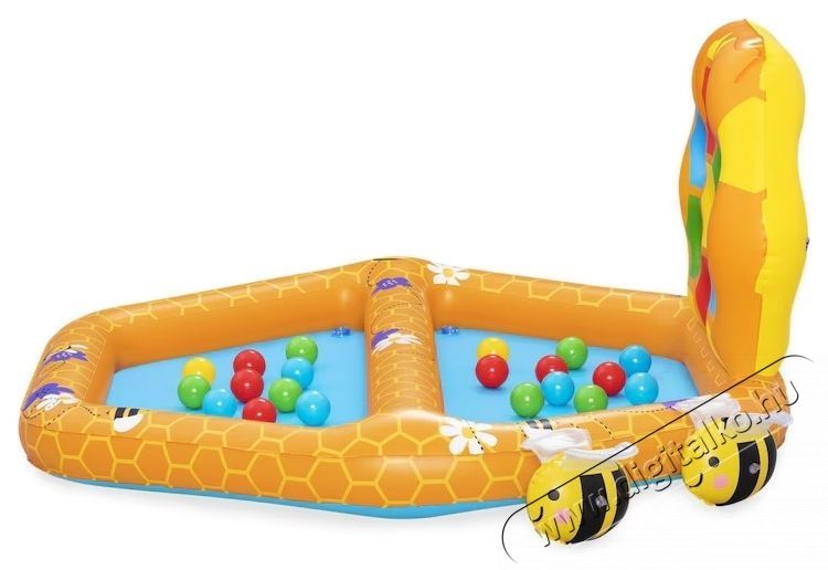 Bestway felf&uacute;jhat&oacute; j&aacute;tsz&oacute;t&eacute;r, Lil Beehive, 20 goly&oacute;val, 127x119x61 cm H&aacute;ztart&aacute;s / Otthon / K&uuml;lt&eacute;r - J&aacute;t&eacute;k / Sport - V&iacute;zi j&aacute;t&eacute;k - 534889