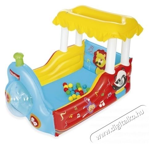 Bestway felf&uacute;jhat&oacute; mozdony alak&uacute; sz&aacute;razmedence - Fisher-Price vonat, 132 x 94 x 89 cm H&aacute;ztart&aacute;s / Otthon / K&uuml;lt&eacute;r - J&aacute;t&eacute;k / Sport - V&iacute;zi j&aacute;t&eacute;k - 534897