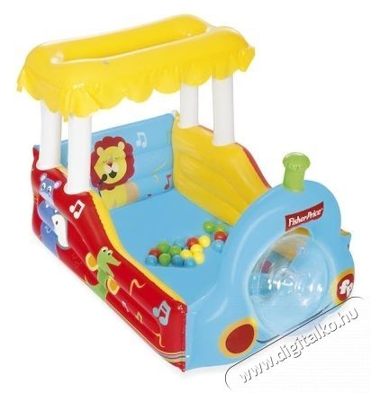 Bestway felf&uacute;jhat&oacute; mozdony alak&uacute; sz&aacute;razmedence - Fisher-Price vonat, 132 x 94 x 89 cm H&aacute;ztart&aacute;s / Otthon / K&uuml;lt&eacute;r - J&aacute;t&eacute;k / Sport - V&iacute;zi j&aacute;t&eacute;k - 534897