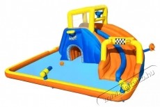 Bestway H2OGO! Super Speedway Mega Water Park felf&uacute;jhat&oacute; j&aacute;t&eacute;kk&ouml;zpont, 5.51 m x 5.02 m x 2.65 m H&aacute;ztart&aacute;s / Otthon / K&uuml;lt&eacute;r - J&aacute;t&eacute;k / Sport - Szabadt&eacute;ri j&aacute;t&eacute;k - 534904