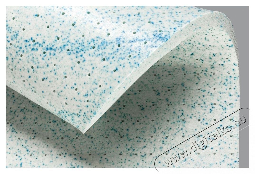 Best Sleep Kring Luxury Caming fedőmatrac, H5cm, H4cm r&eacute;teg latex cool g&eacute;l, PES huzat, 120 x 200cm, K&eacute;k/kr&eacute;m sz&iacute;n H&aacute;ztart&aacute;s / Otthon / K&uuml;lt&eacute;r - Lak&aacute;sfelszerel&eacute;s - Relax&aacute;ci&oacute;s term&eacute;k - 536169