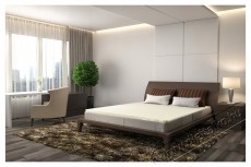 Best Sleep Kring Luxury Caming fedőmatrac, H5cm, H4cm r&eacute;teg latex cool g&eacute;l, PES huzat, 120 x 200cm, K&eacute;k/kr&eacute;m sz&iacute;n H&aacute;ztart&aacute;s / Otthon / K&uuml;lt&eacute;r - Lak&aacute;sfelszerel&eacute;s - Relax&aacute;ci&oacute;s term&eacute;k - 536169