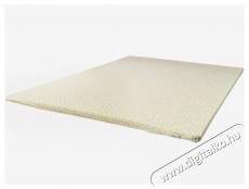 Best Sleep Kring Luxury Caming fedőmatrac, H5cm, H4cm r&eacute;teg latex cool g&eacute;l, PES huzat, 120 x 200cm, K&eacute;k/kr&eacute;m sz&iacute;n H&aacute;ztart&aacute;s / Otthon / K&uuml;lt&eacute;r - Lak&aacute;sfelszerel&eacute;s - Relax&aacute;ci&oacute;s term&eacute;k - 536169