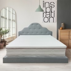 Best Sleep V&iacute;z&aacute;ll&oacute; fedőmatrac, Relaxody, H7 profilozott poliuret&aacute;n hab, 7 komfortz&oacute;na, 140x190cm, levehető, moshat&oacute; huzat H&aacute;ztart&aacute;s / Otthon / K&uuml;lt&eacute;r - Lak&aacute;sfelszerel&eacute;s - Relax&aacute;ci&oacute;s term&eacute;k - 536167