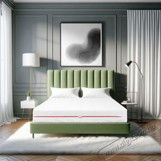 Best Sleep Waves Ortop&eacute;d matrac, 80x190x25cm, 4 cm poliuret&aacute;n mem&oacute;riahab, 7 komfortz&oacute;na, hipoallerg&eacute;n, megford&iacute;that&oacute;, k&ouml;zepes kem&eacute;nys&eacute;gű, megford&iacute;that&oacute; H&aacute;ztart&aacute;s / Otthon / K&uuml;lt&eacute;r - Lak&aacute;sfelszerel&eacute;s - Relax&aacute;ci&oacute;s term&eacute;k - 536166