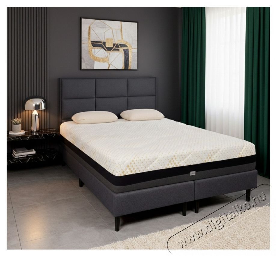 Best Sleep Yellow Diamond ortop&eacute;d matrac, 180x200x30 cm, 25+4+1, Poliuret&aacute;n mem&oacute;riahab, Hipoallerg&eacute;n, Steppelt huzat, Levehető, K&ouml;zepesen kem&eacute;ny H&aacute;ztart&aacute;s / Otthon / K&uuml;lt&eacute;r - Lak&aacute;sfelszerel&eacute;s - Relax&aacute;ci&oacute;s term&eacute;k - 536168