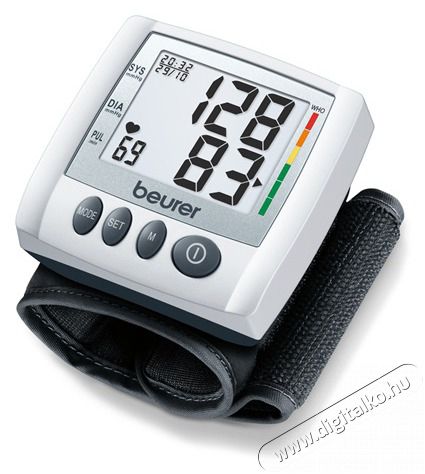 Beurer BC30 VÉRNYOMÁSMÉRŐ Szépségápolás / Egészség - Vérnyomásmérő - Csukló vérnyomásmérő - 374137