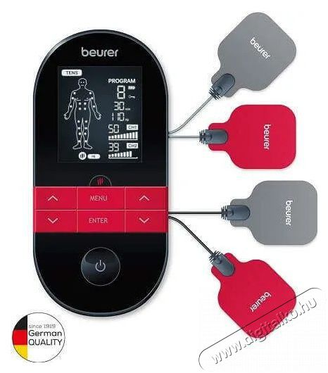 Beurer EM 59 TENS/EMS melegítő funkciós digitális készülék Szépségápolás / Egészség - Testápolás - Izomstimuláló - 378236