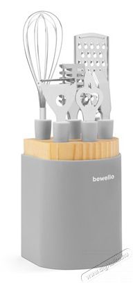 Bewello BW1005 konyhai eszközszett tartóval Konyhai termékek - Konyhai eszköz - Készlet / szett - 465775