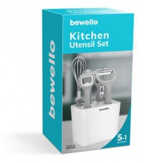 Bewello BW1006 konyhai eszköz szett tartóval Konyhai termékek - Konyhai eszköz - Készlet / szett - 465776