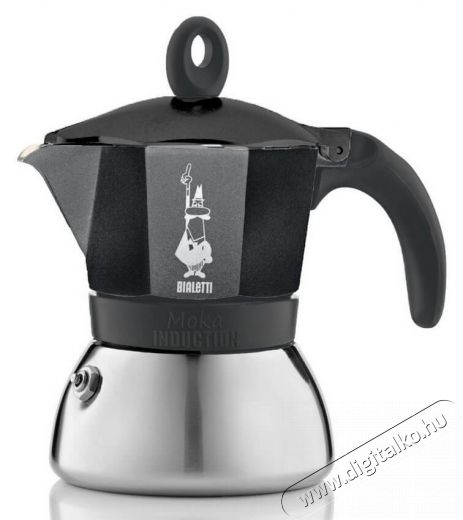 Bialetti 4812 Moka Induction (3) kotyogós kávéfőző Konyhai termékek - Kávéfőző / kávéörlő / kiegészítő - Kotyogó kávéfőző - 336470