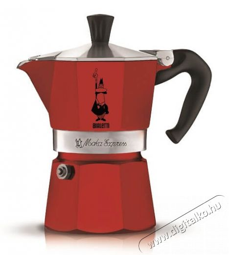 Bialetti 4942 Moka Express 3 személyes kávéfőző Konyhai termékek - Kávéfőző / kávéörlő / kiegészítő - Kotyogó kávéfőző - 336473