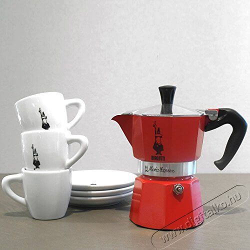 Bialetti 4942 Moka Express 3 személyes kávéfőző Konyhai termékek - Kávéfőző / kávéörlő / kiegészítő - Kotyogó kávéfőző