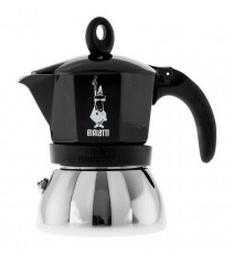 Bialetti MOKA INDUCTION kotyogós kávéfőző - fekete Konyhai termékek - Kávéfőző / kávéörlő / kiegészítő - Kotyogó kávéfőző - 330881