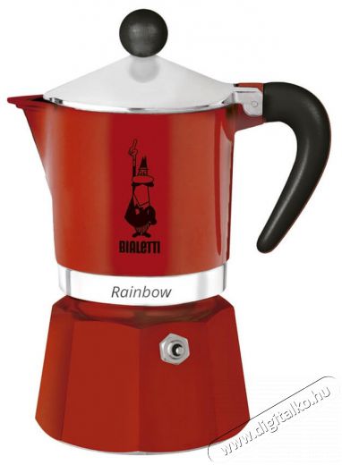 Bialetti RAINBOW 6 személyes kávéfőző Konyhai termékek - Kávéfőző / kávéörlő / kiegészítő - Kotyogó kávéfőző - 330895