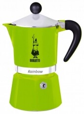 Bialetti RAINBOW kotyogós kávéfőző 3 adagos - zöld Újdonságok - Új termékek - 330891
