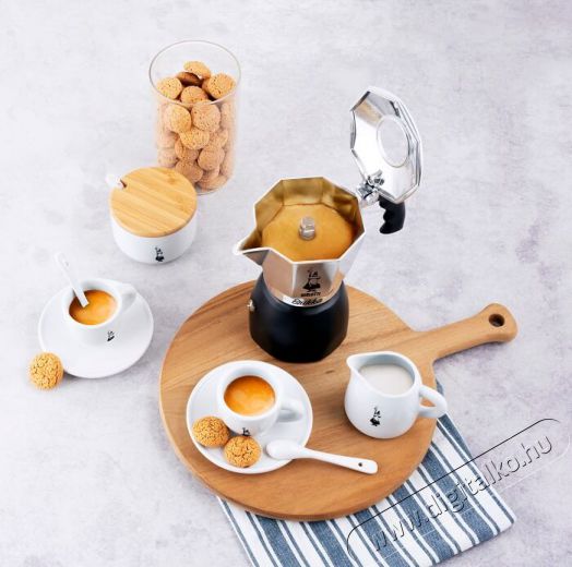 Bialetti Brikka 7312 2 személyes kotyogós kávéfőző Konyhai termékek - Kávéfőző / kávéörlő / kiegészítő - Kotyogó kávéfőző - 368767