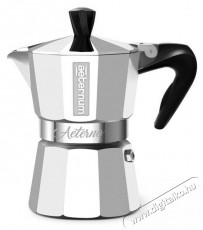 Bialetti Aeterna 3 személyes ezüst kotyogós kávéfőző Konyhai termékek - Kávéfőző / kávéörlő / kiegészítő - Kotyogó kávéfőző - 368766