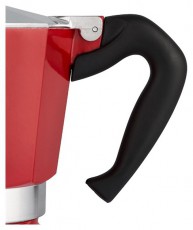 Bialetti 4943 Moka Express 6 személyes piros kotyogós kávéfőző Konyhai termékek - Kávéfőző / kávéörlő / kiegészítő - Kotyogó kávéfőző - 384726