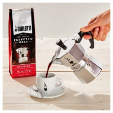 Bialetti Moka Express 9 személyes inox kotyogós kávéfőző Konyhai termékek - Kávéfőző / kávéörlő / kiegészítő - Kotyogó kávéfőző - 384705