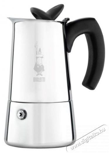 Bialetti Musa 2 személyes kotyogós kávéfőző - inox Konyhai termékek - Kávéfőző / kávéörlő / kiegészítő - Kotyogó kávéfőző - 384748