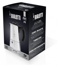 Bialetti Musa 2 személyes kotyogós kávéfőző - inox Konyhai termékek - Kávéfőző / kávéörlő / kiegészítő - Kotyogó kávéfőző - 384748