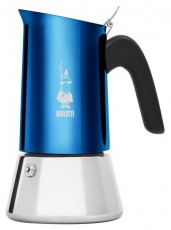 Bialetti Venus 4 személyes kotyogós kávéfőző - ezüst/kék Konyhai termékek - Kávéfőző / kávéörlő / kiegészítő - Kotyogó kávéfőző - 384751