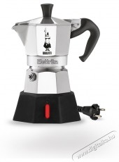 Bialetti 7290 Moka Elettrika 2 személyes ezüst elektromos kotyogós kávéfőző Konyhai termékek - Kávéfőző / kávéörlő / kiegészítő - Kotyogó kávéfőző - 394205
